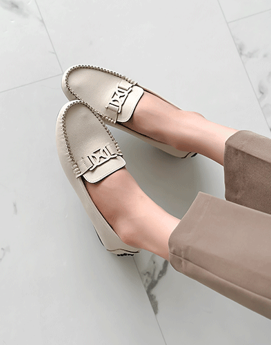 【牛革】トッドローファー1cm（731X4）