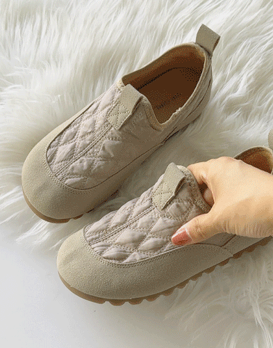 キューティーキルティングローファー2cm(1002X8)