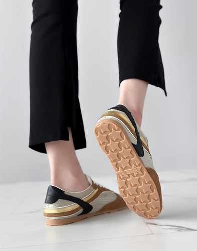 【牛革】ハリースニーカー2cm（307C9）