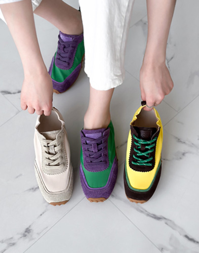 【牛革】クリススニーカー1cm（321C5）