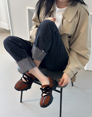 【牛革】セルジュスニーカー4cm（905C5）