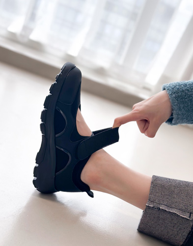 ノラスニーカー5cm（919C7）